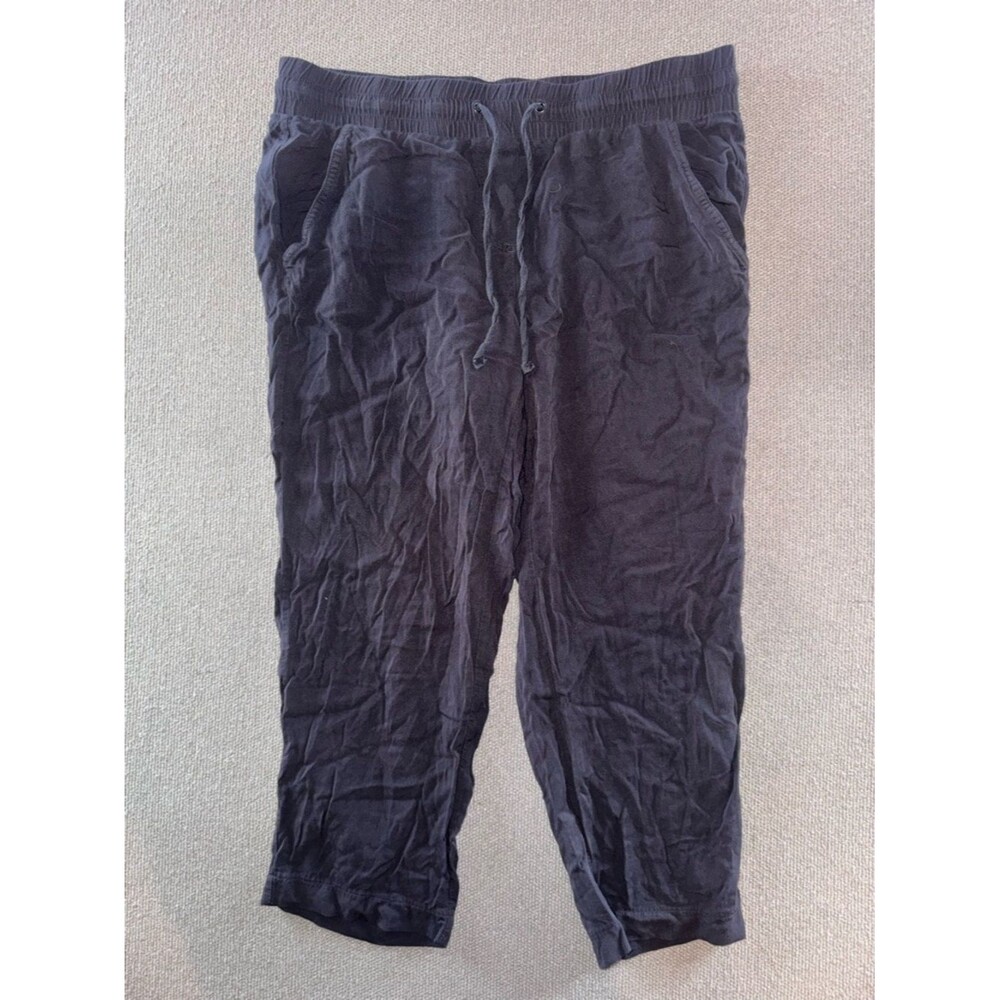 LOFT outlet lounge size medium gray Drawstring Pants